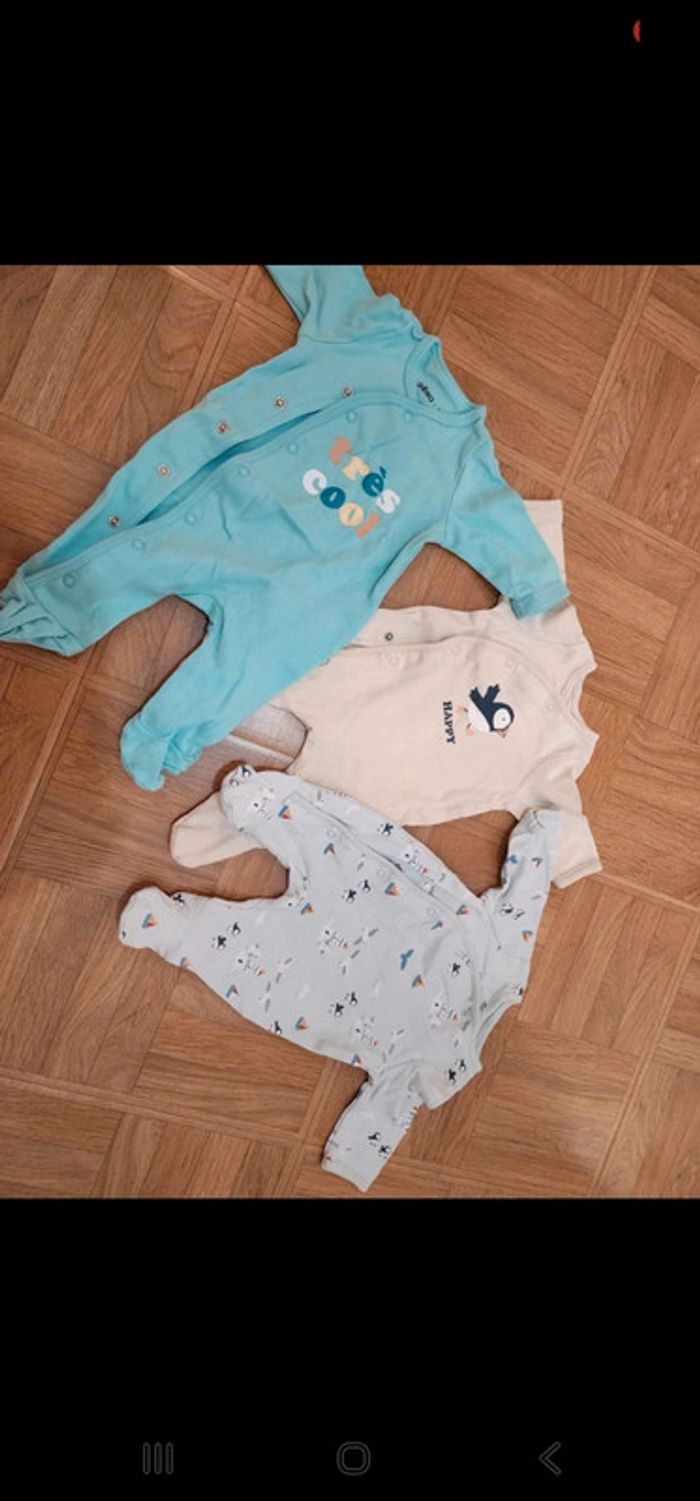Lot de 3 pyjamas