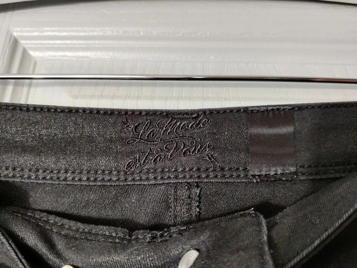 Jupe LMV noire taille 38 - TBE - photo numéro 5