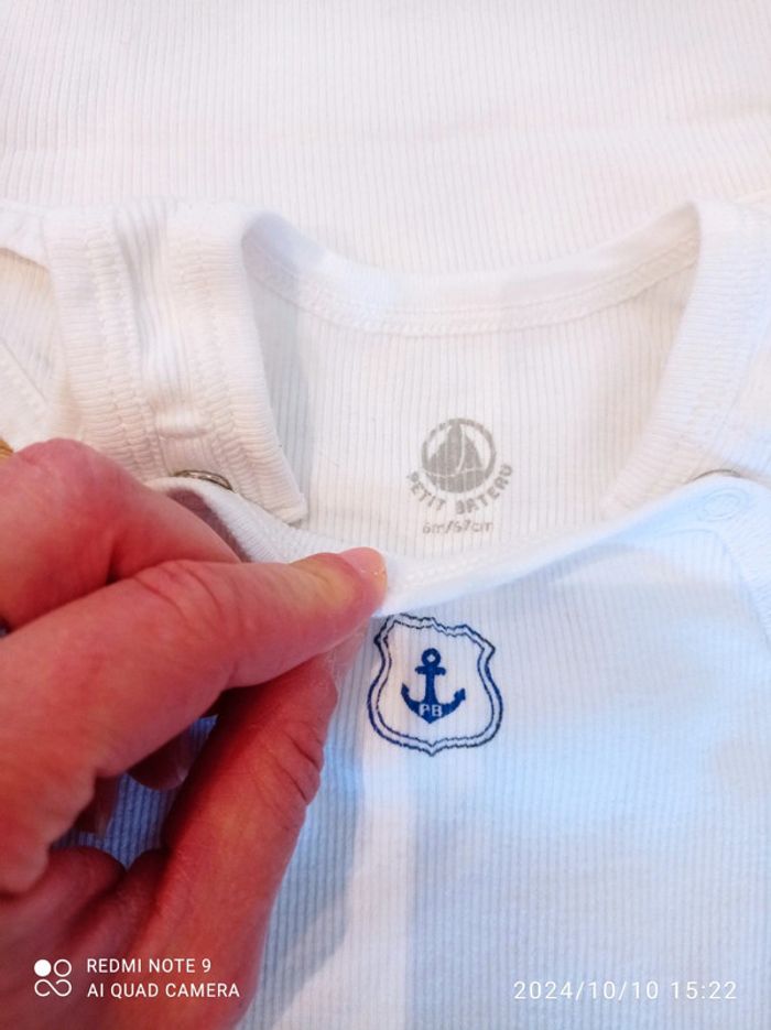 Ensemble 3 pyjamas fins pour demi saison Petit Bateau 6 mois - photo numéro 11