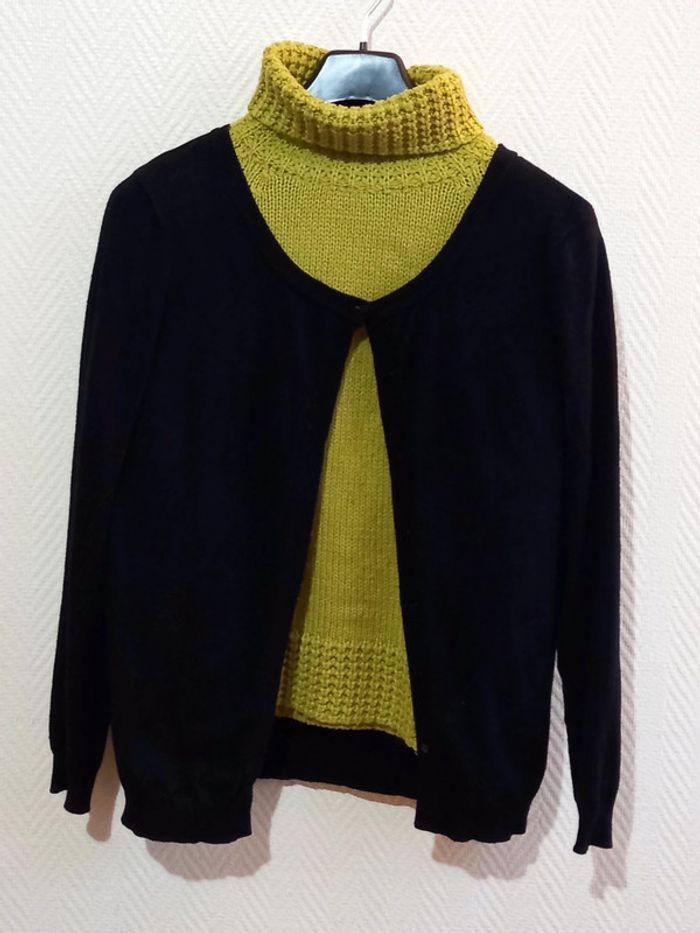 Pull d'hiver pour femme taille 38 marque C.D.B - photo numéro 6