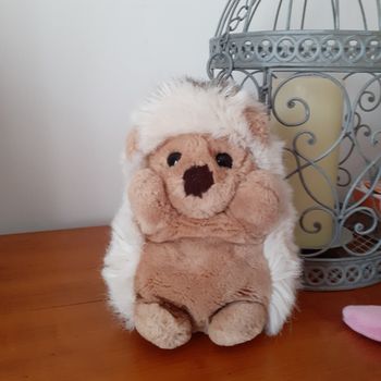 Peluche-doudou Hérisson *19 cm *marque Nounours