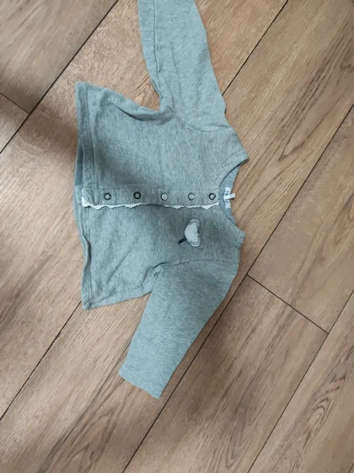 Gilet gris