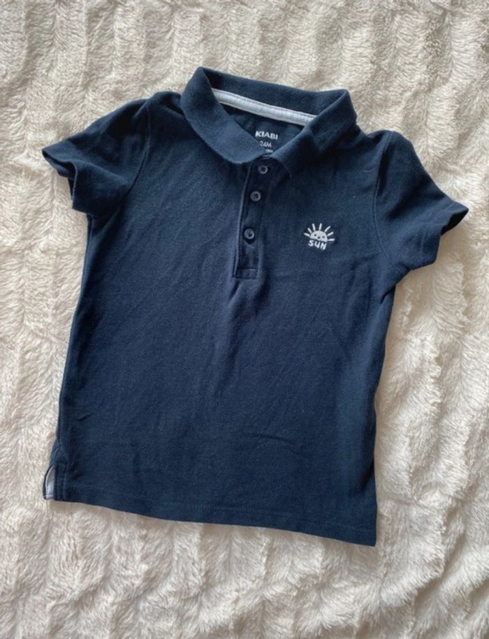Polo bleu marine kiabi