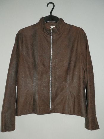 Veste fine en suédine