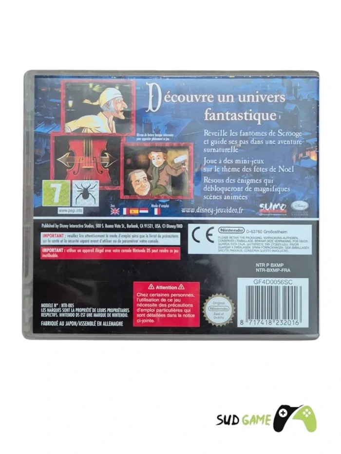 Jeu DS " Le drôle de Noël de scrooge " - photo numéro 2