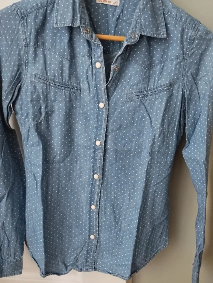 Chemise en jean bizzbee XS