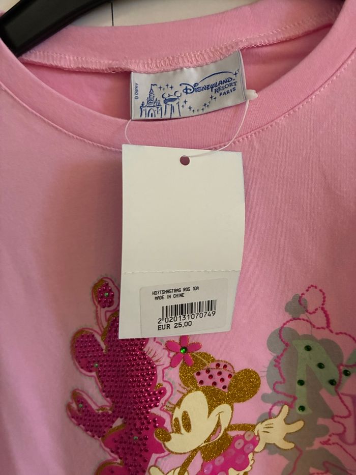 T-shirt Disneyland Paris 10 ans neuf - photo numéro 3