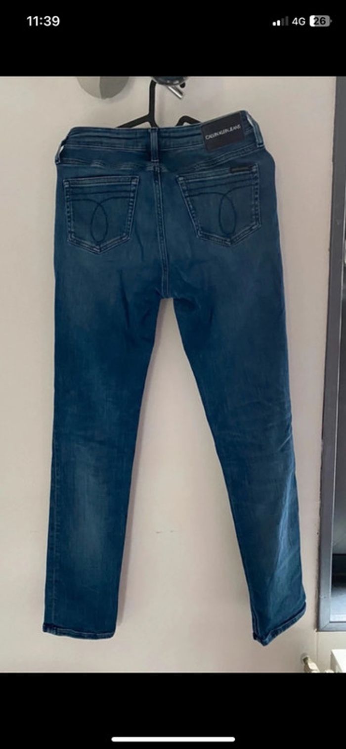 Jean’s Mid Rise slim Calvin klein W27xL30 - photo numéro 2