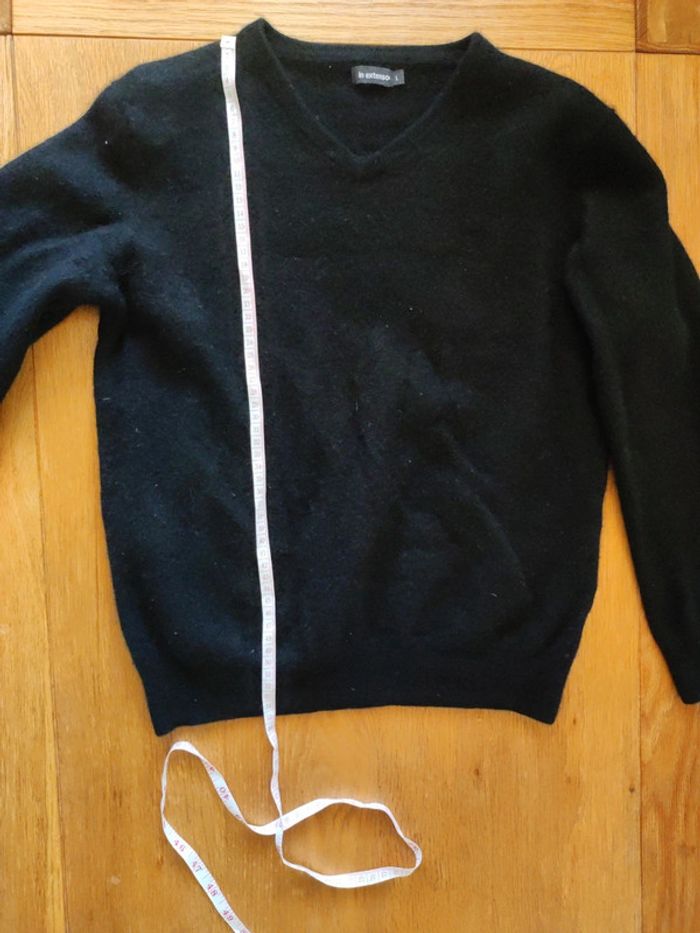 Pull col V en cachemire - photo numéro 6