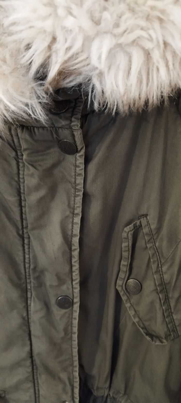 Manteau, parka avec capuche fourrure. Pinkie. Très bon état - photo numéro 9