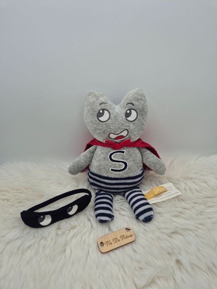 Doudou peluche pantin Super Héro Kimbaloo - photo numéro 2