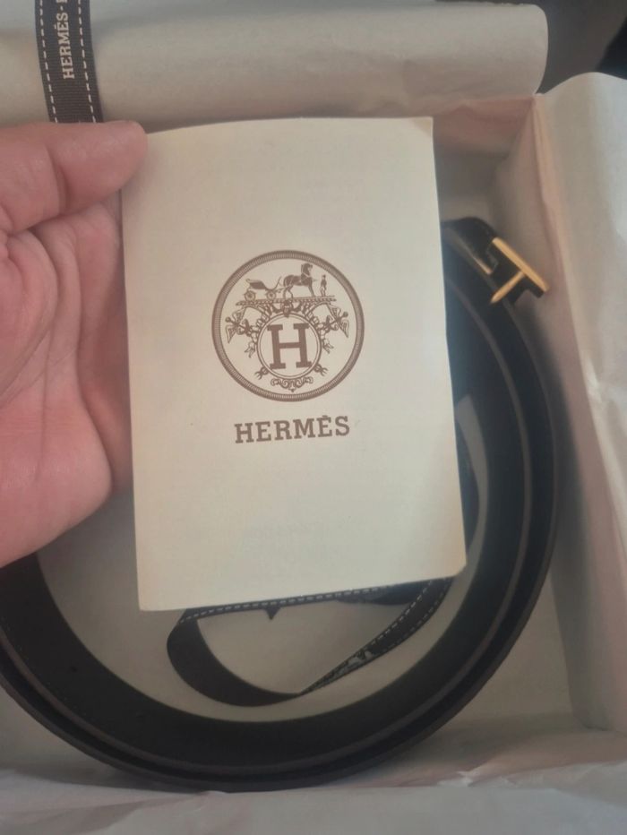 Ceinture Hermès réversible - photo numéro 9