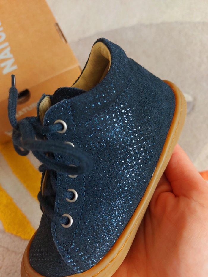 Naturino Cocoon ZIP bleu paillettes 23 - photo numéro 4