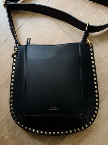 Sac en bandoulière noir Isabel Marant