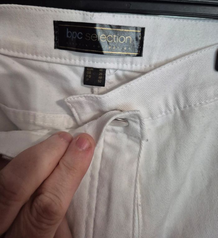 Pantalon blanc neuf - photo numéro 2
