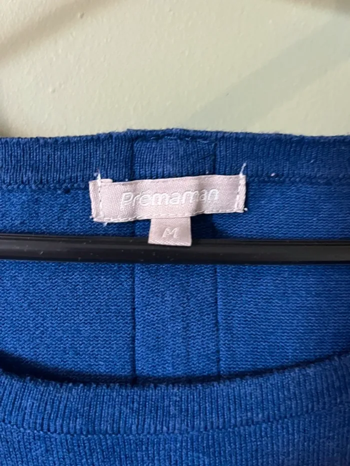 Robe marinière Premaman maternité – taille M – manches 3/4 - photo numéro 4