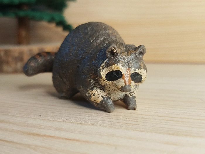 PAPO raton laveur Figurine animal de la forêt