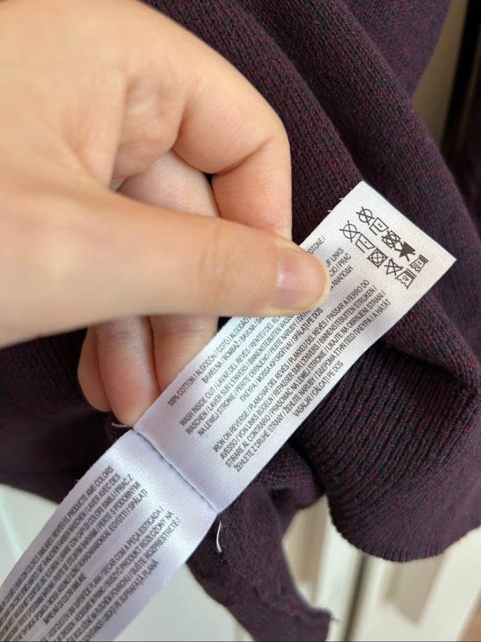 Pull violet à motifs Homme Primark Taille L - photo numéro 6