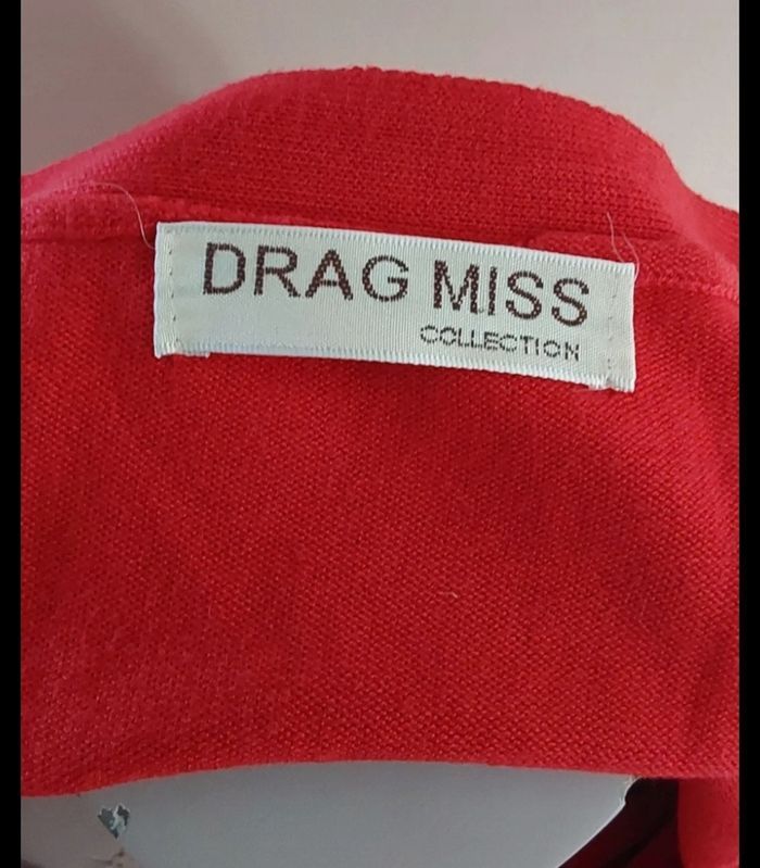 Gilet long rouge Drag Miss T 36 - photo numéro 4