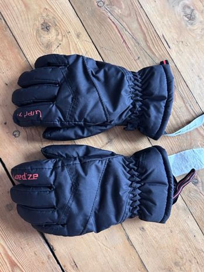 Gants de ski noir 8 ans Wedze Decathlon - photo numéro 4