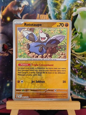 Rototaupe reverse 85/162 Forces Temporelles