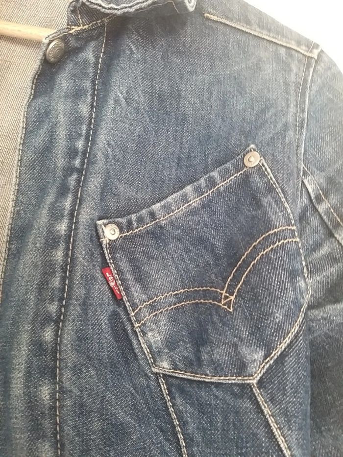 Veste courte et cintrée en jeans en XS - photo numéro 7