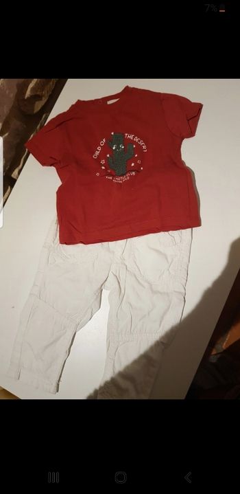 Ensemble bébé taille 12 mois