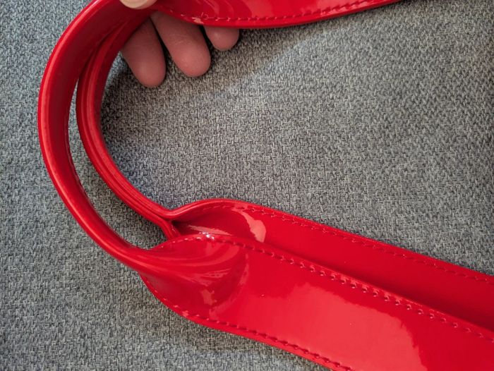 Sac a main matelassée en vinyl Armani jeans - photo numéro 5