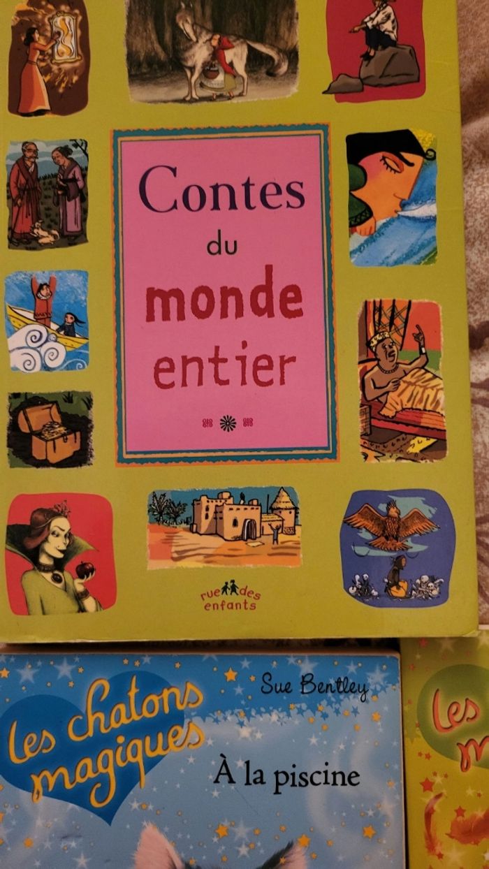 Lot livres enfants chiots et chats magiques - photo numéro 2