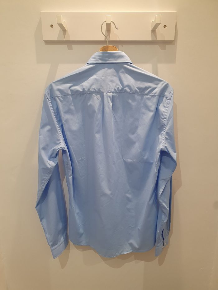 Chemise Roubaix bleu ciel/piment Taille S (taille petit) - photo numéro 4