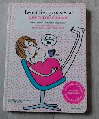 Livre le cahier grossesse des paresseuses 