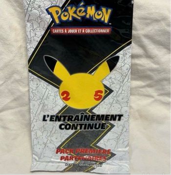 Booster Pokémon 25 ans neuf scellé