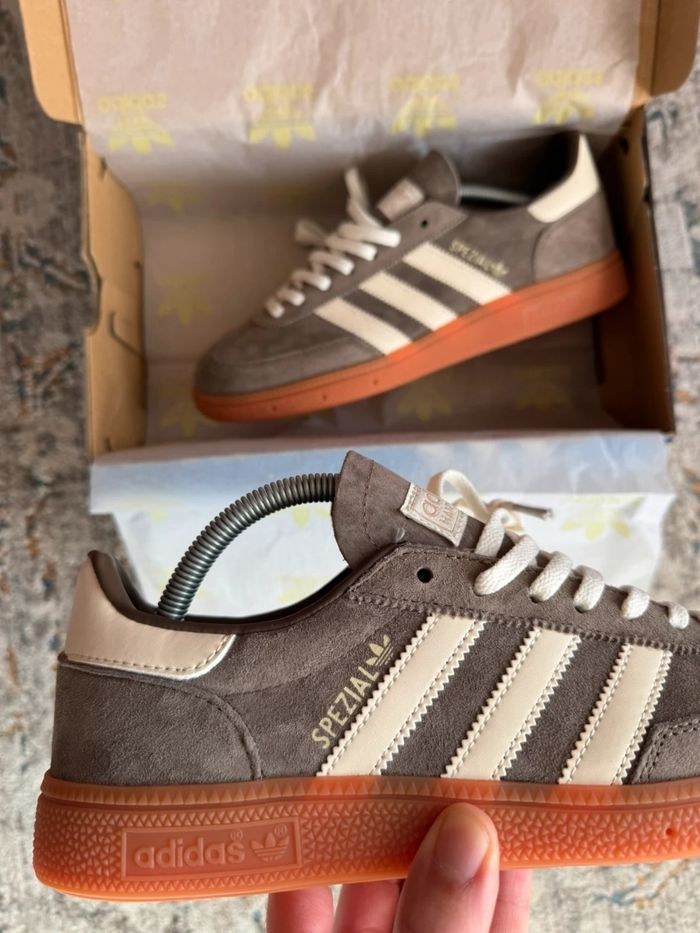 Nouveau Adidas Handball Spezial Marron Taille 38 - photo numéro 5