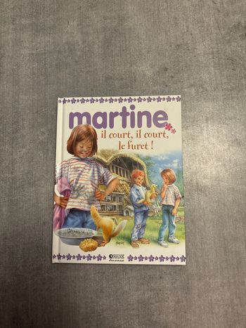 Livre Martine, il court, il court le furet