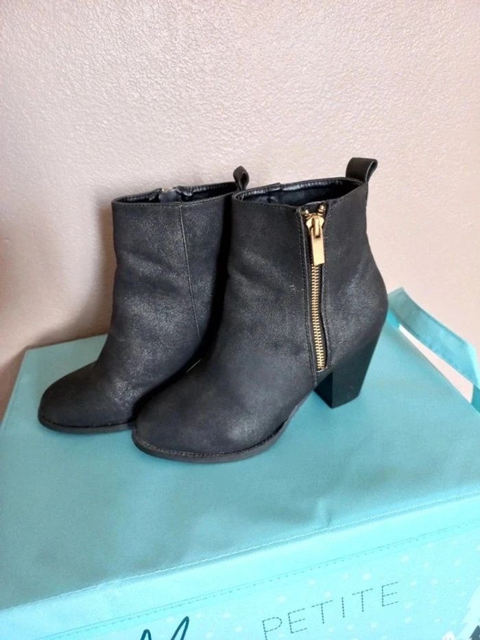 Bottine noir brillante - photo numéro 3