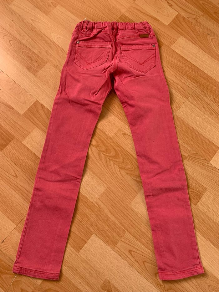 Pantalon jean rose 10 ans (correspond à 8 ans) - photo numéro 2