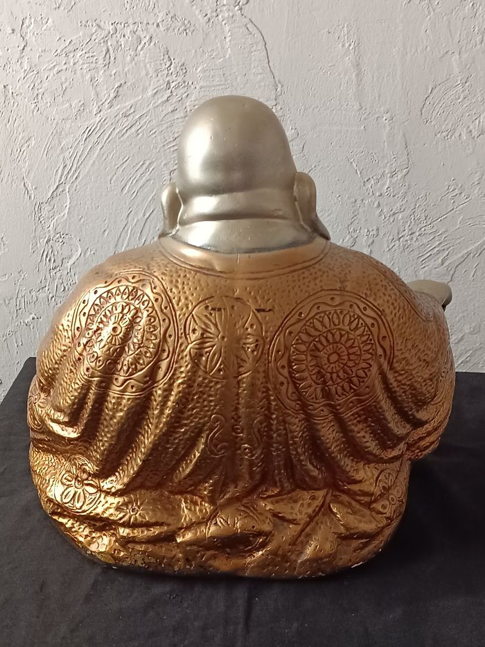 Bouddha rieur Lotus - photo numéro 2