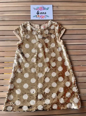 Robe de soirée à sequins dpam 4 ans