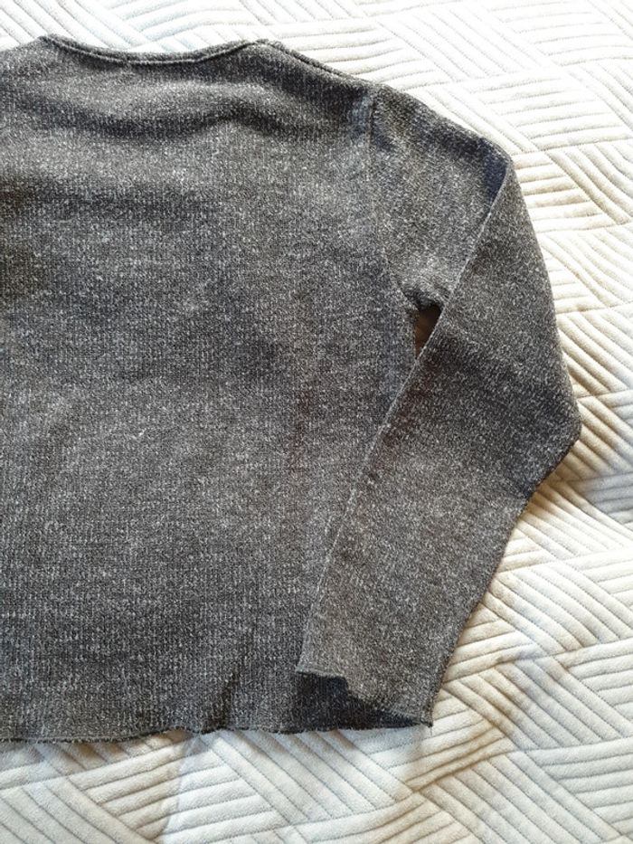 Pull léger 14 ans gris - photo numéro 7