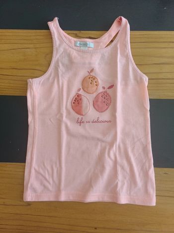 Joli T shirt Okaïdi corail