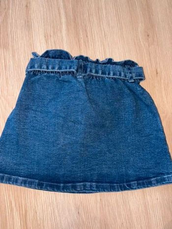 Jupe en jean 4 ans vertbaudet à élastique - photo numéro 3