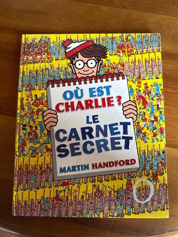 Livre où est Charlie le carnet secret