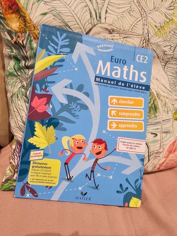 Manuel Euro Maths CE2 – Hatier