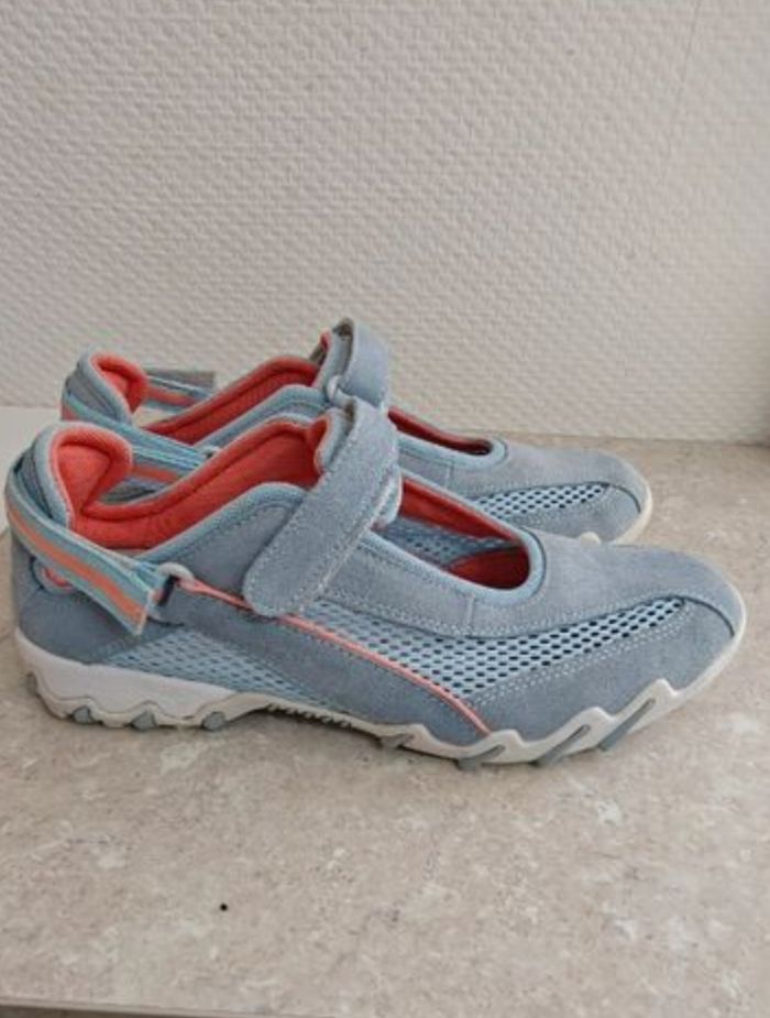 Basket respirante bi-matiere Allrounder/Mephisto taille 38 état proche du neuf - photo numéro 2
