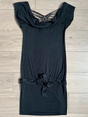 Robe moulante à col bénitier Promod T-34