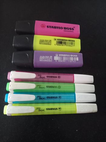 Lot de 7 stabilos