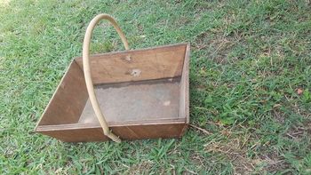 Panier bois artisanal