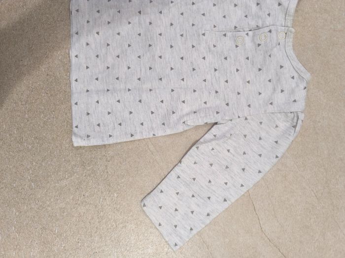 T shirt manches longues 6 mois bébé rêve - photo numéro 4