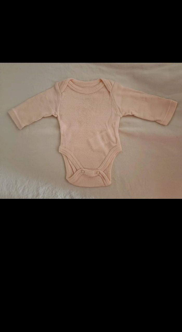 Lot de 5 bodies à manches longues pour bébé fille - photo numéro 6