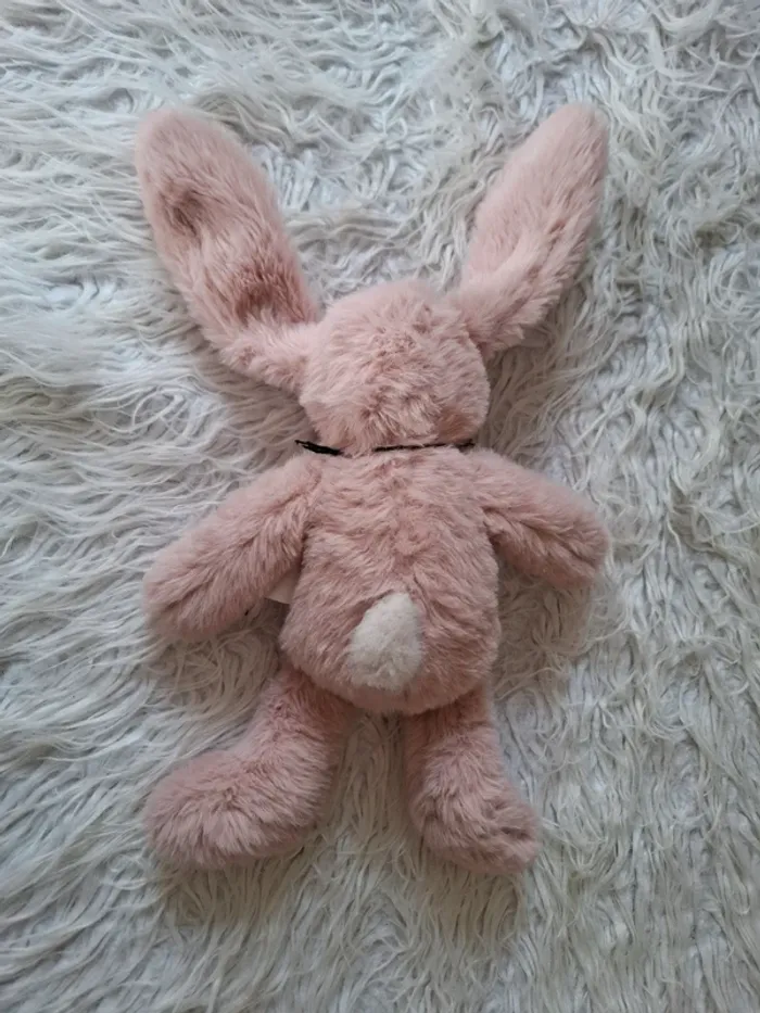Doudou lapin rose Oscar - photo numéro 3
